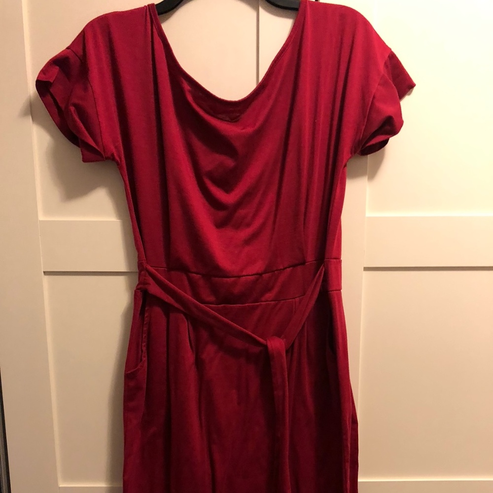 Red dress